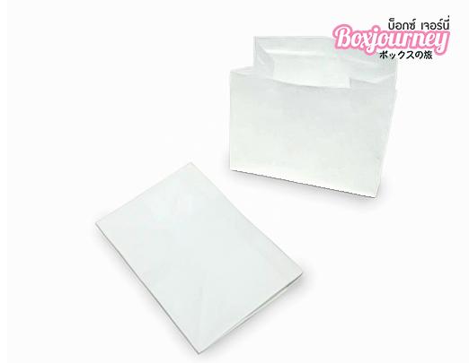 ซองกระดาษขาวใส่อาหาร 7 cm.