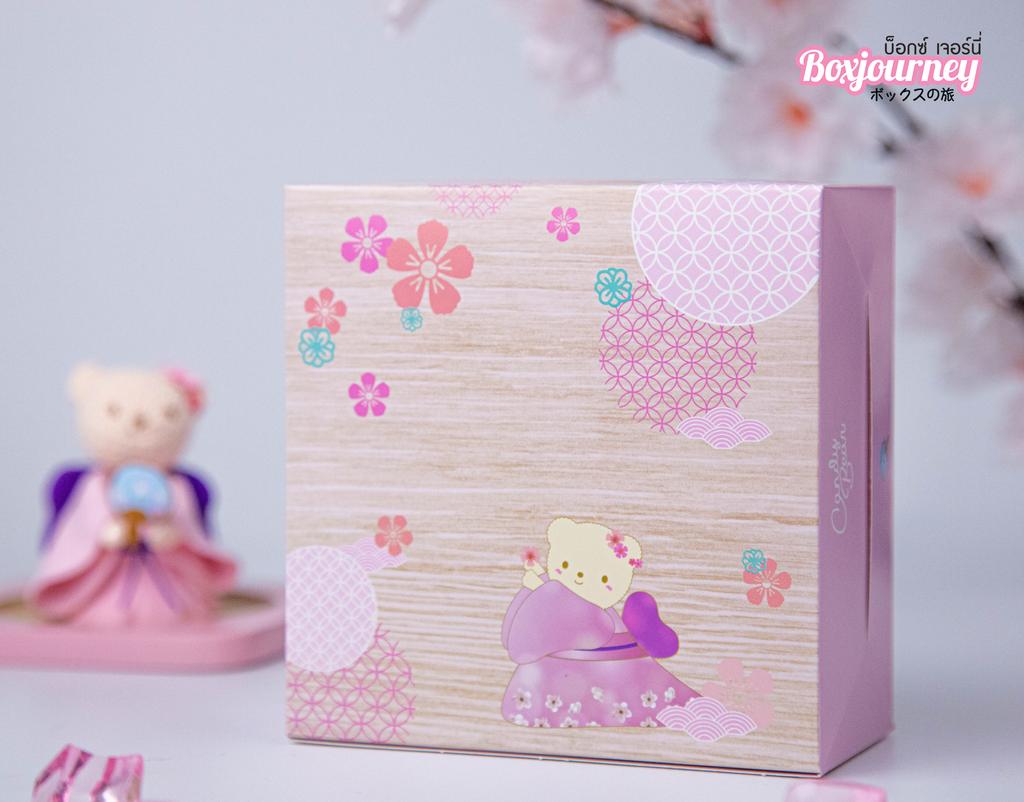 กล่องสแน็ค ลาย candy bear in japan