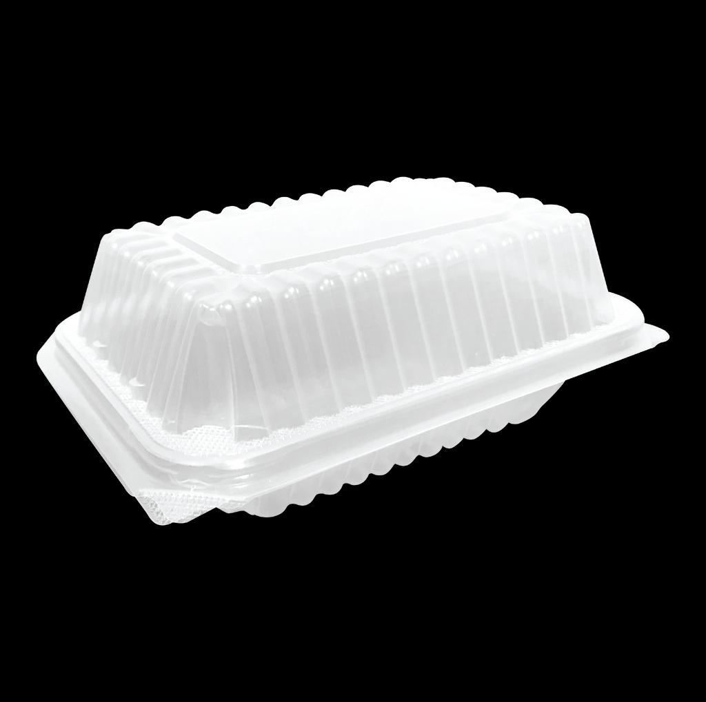 PP food container 1 compartment 600ml. clear color, dome lid LB-600