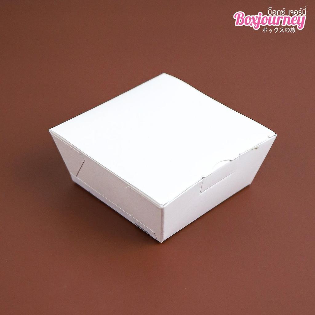 กล่องอาหารฝาทึบ สีขาว(อบได้) BN-MO-000
