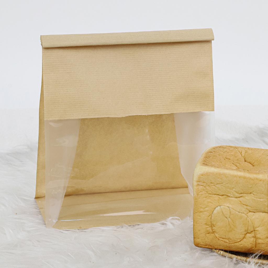 ถุงขนมปัง สีน้ำตาล 11x22x28 ซม. G314