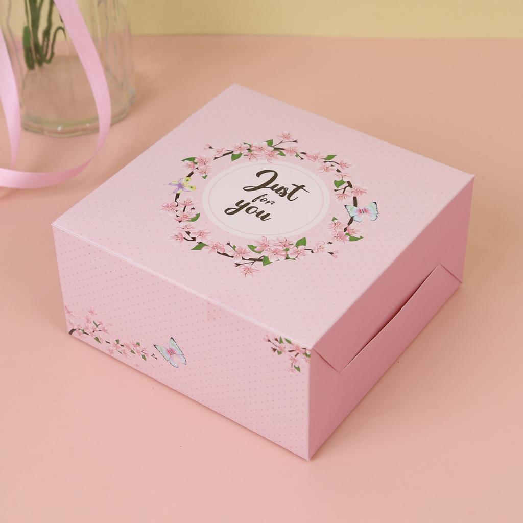 กล่องสแน็คเล็ก ลาย butterfly & sakura