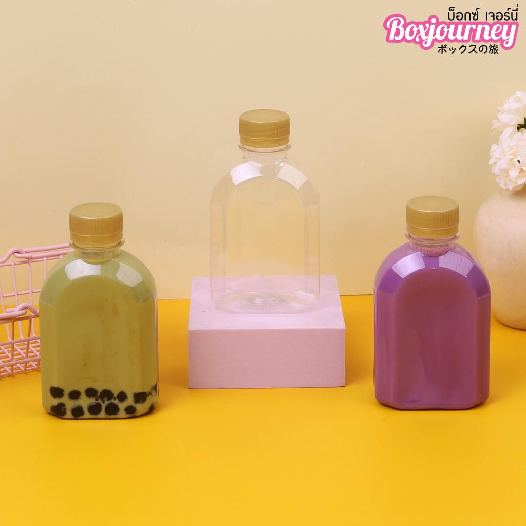 PET bottle 220 cc. mini mouth 30 (Gold cap)