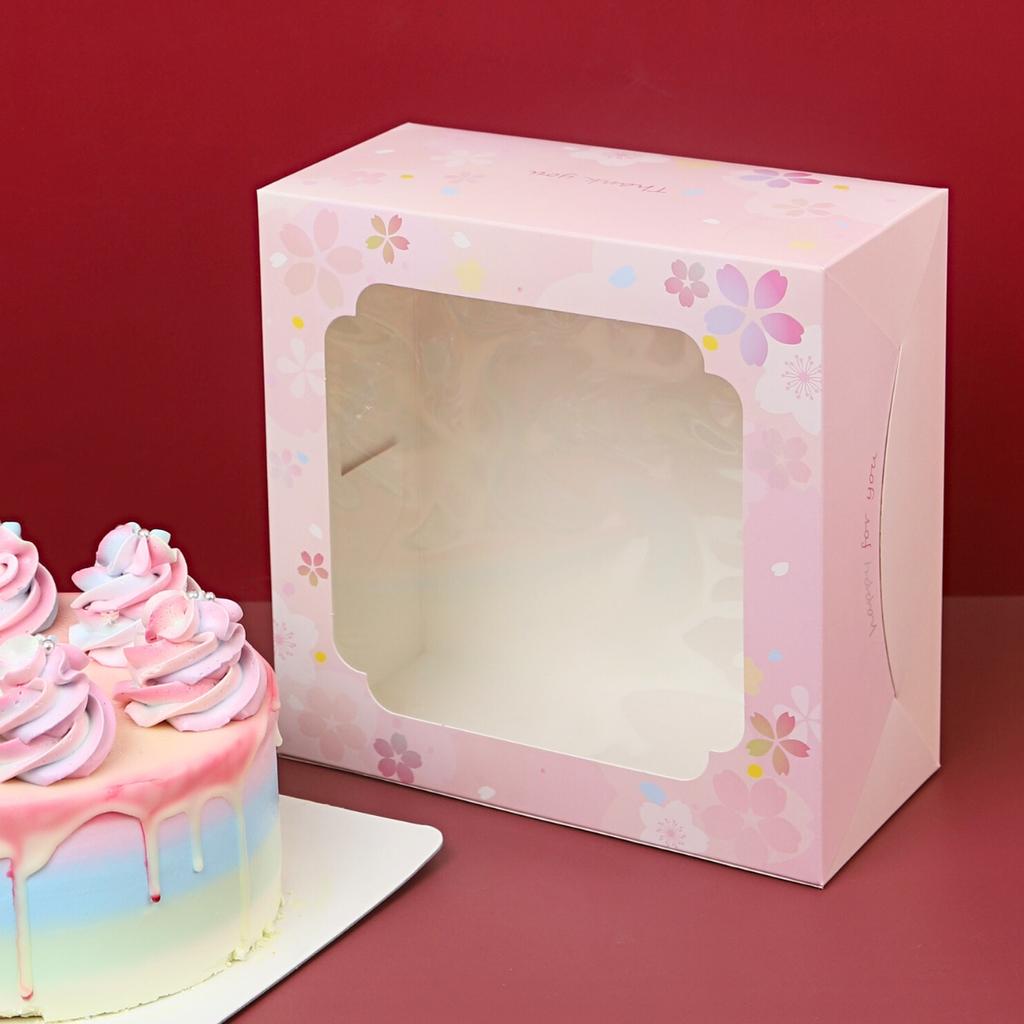 1-Pound Cake Box,My Sakura design.