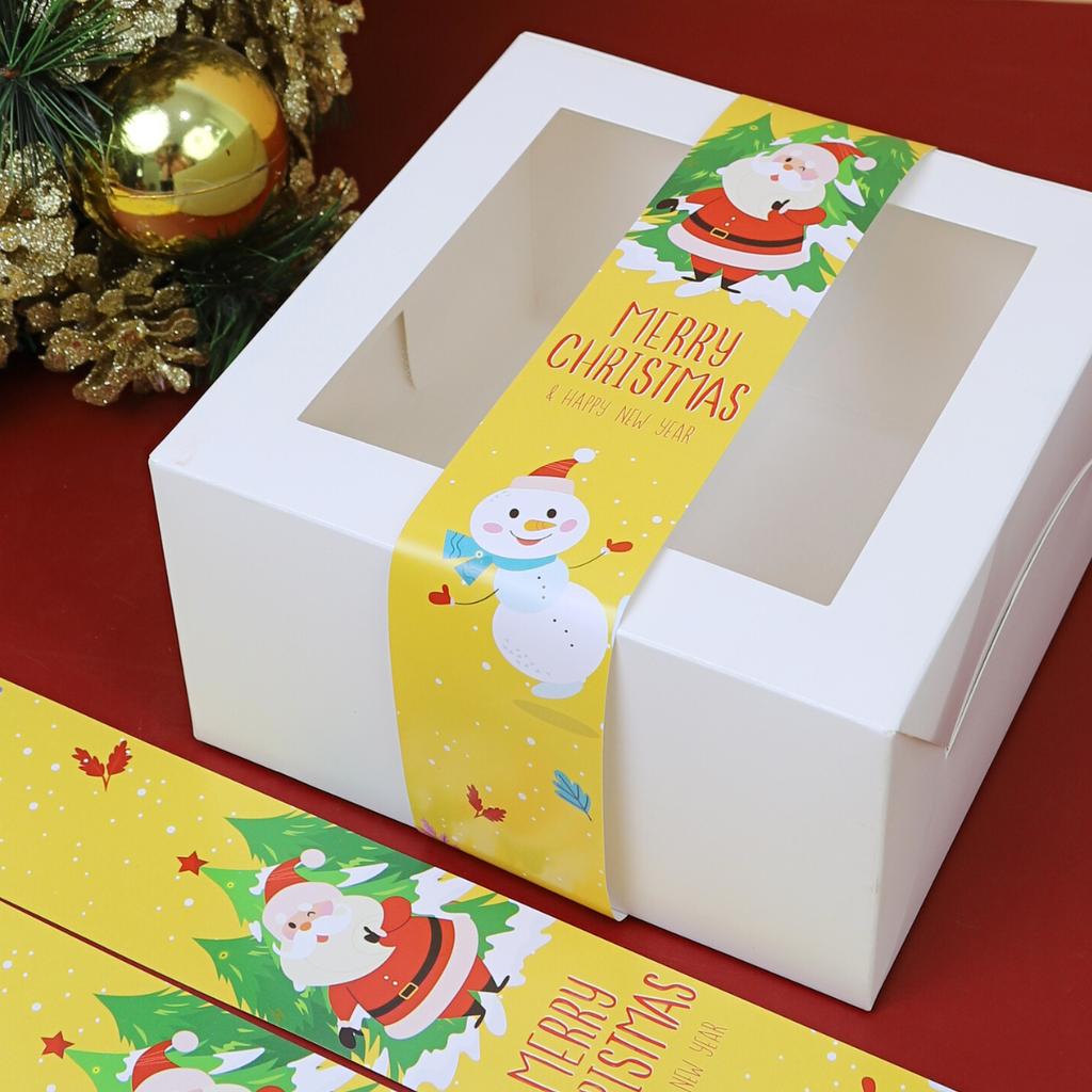 Paper Strip ,  Christmas Yellow Tone 12 size 5x65 cm.