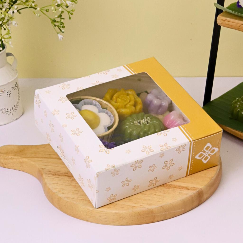 กล่องชิฟฟ่อน ลาย Heritage bright
