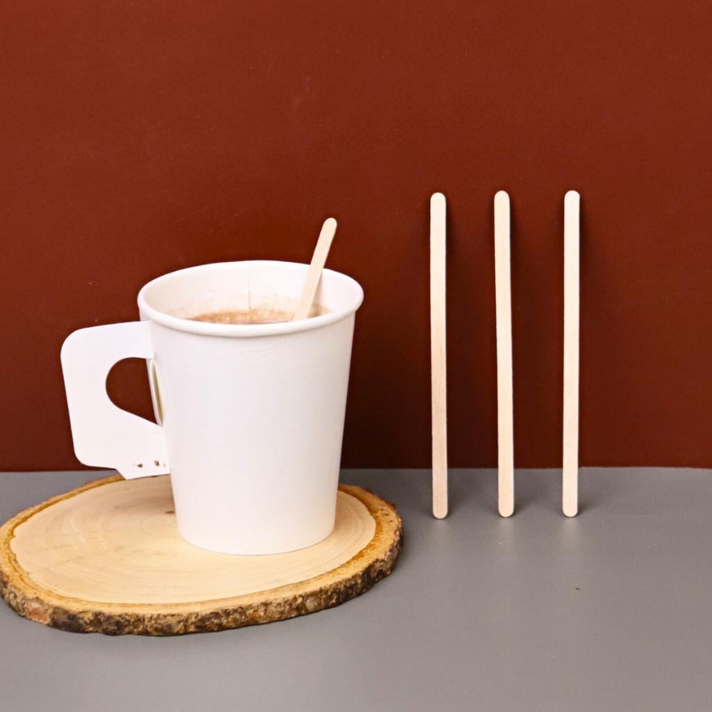 ไม้คนกาแฟ ขนาดยาว 11 ซม.
