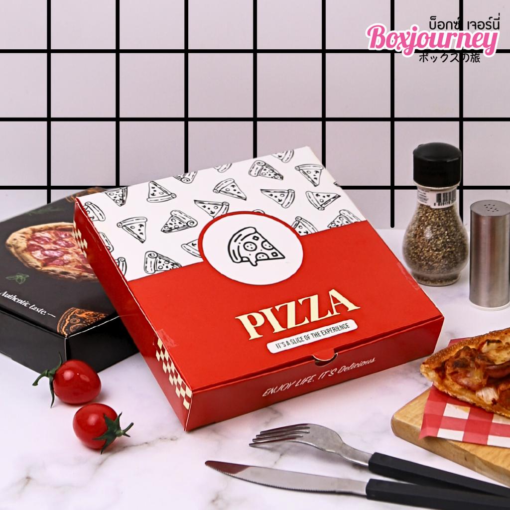 กล่องพิซซ่า 8 นิ้ว ลาย Classic Slice 20.3x20.3x3.8 ซม.
