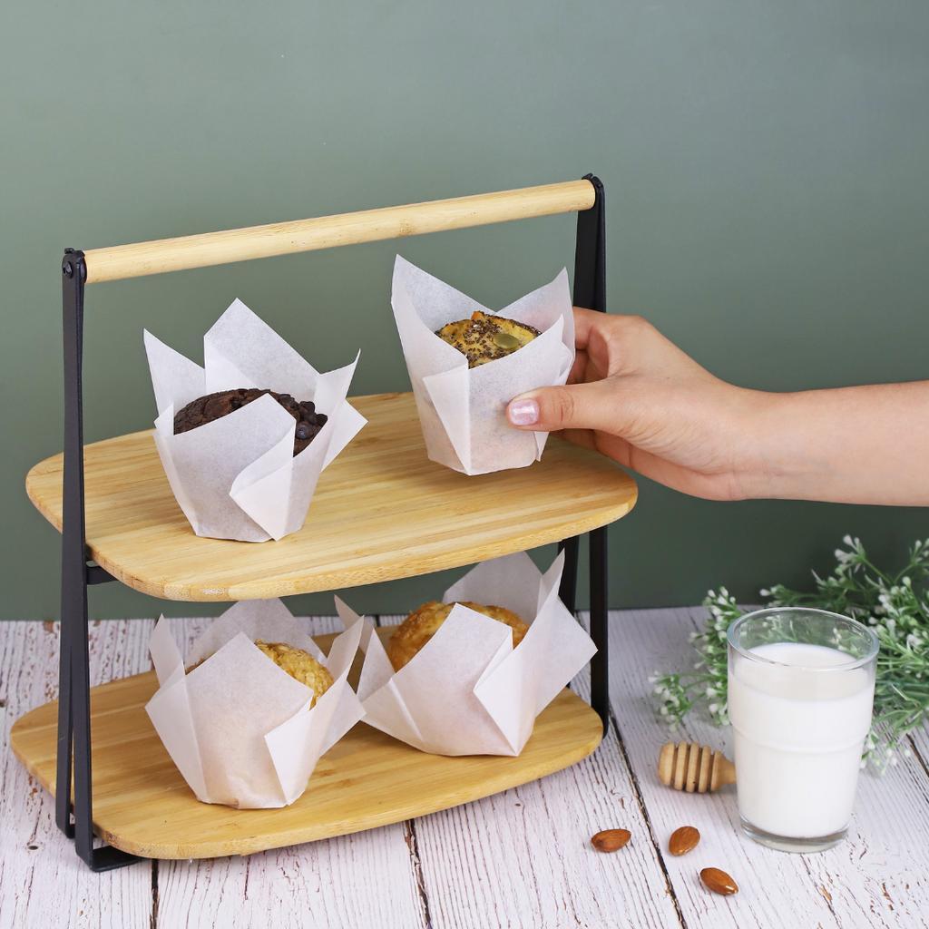 กระทงทิวลิป สีขาว