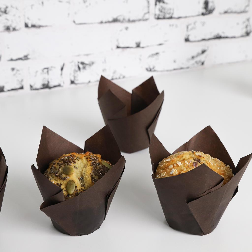 กระทงทิวลิป สีน้ำตาล