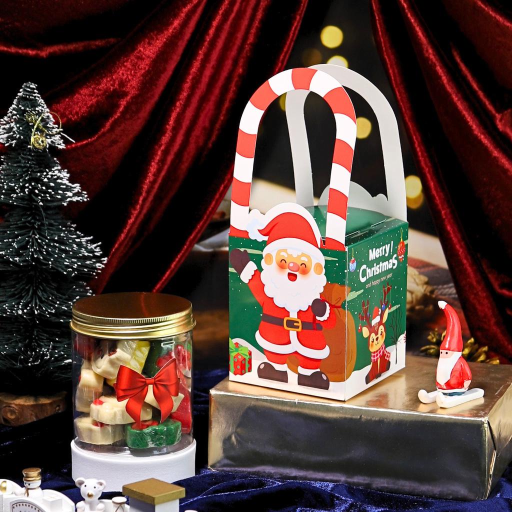 กล่องคุกกี้หูหิ้ว ลาย Winter Whisk