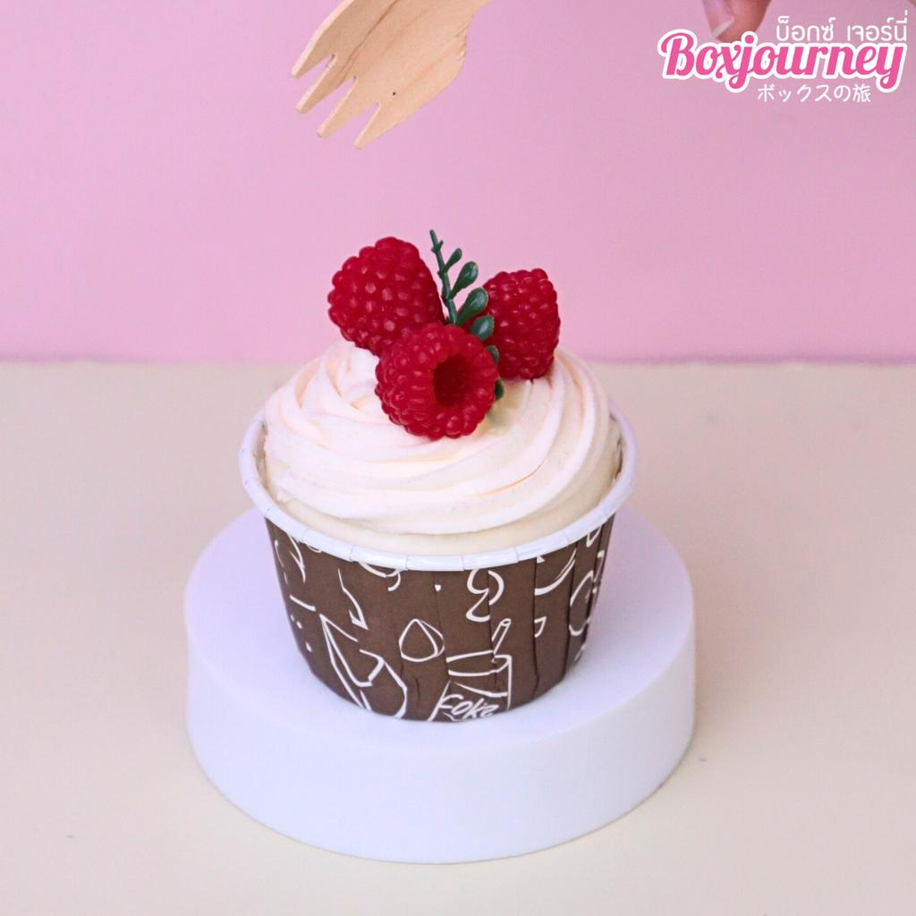 ถ้วยคัพเค้ก 5 ซม. ลายเบเกอรี่คอฟฟี่