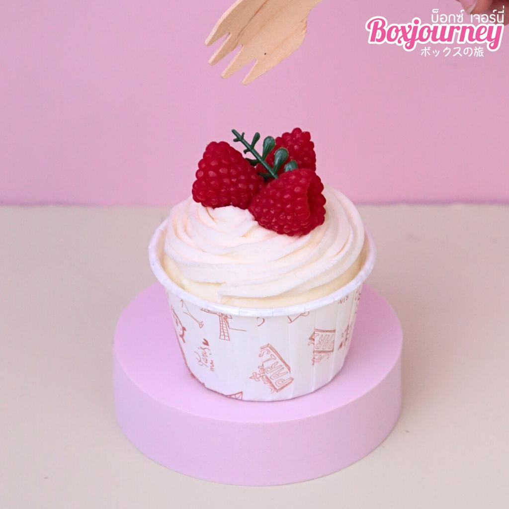 ถ้วยคัพเค้ก 5 ซม. ลายเบเกอรี่ปารีส