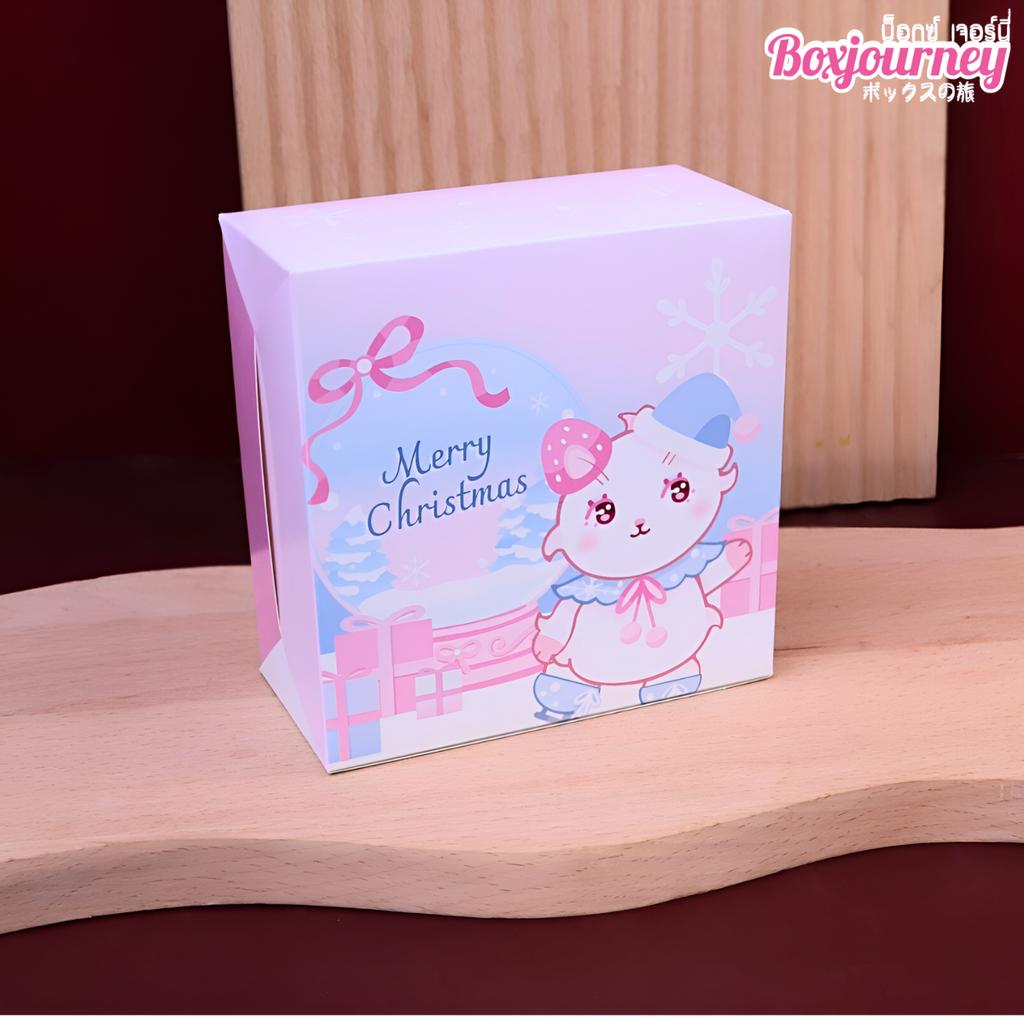 กล่องสแน็คเล็ก ลาย Nanami’s Merry Winter 01 12.7x12.7x6.5 ซม.