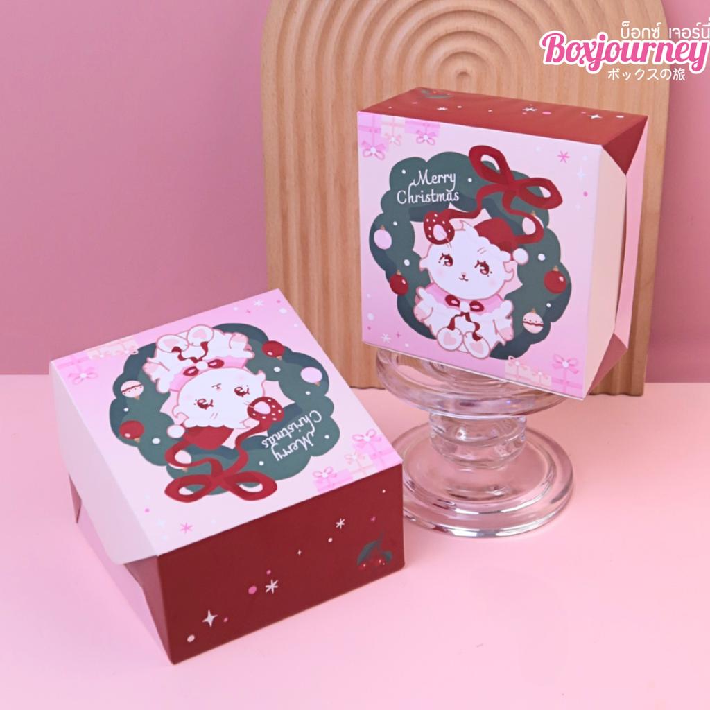 กล่องสแน็คเล็ก ลาย Nanami’s Merry Winter02 12.7x12.7x6.5 ซม.