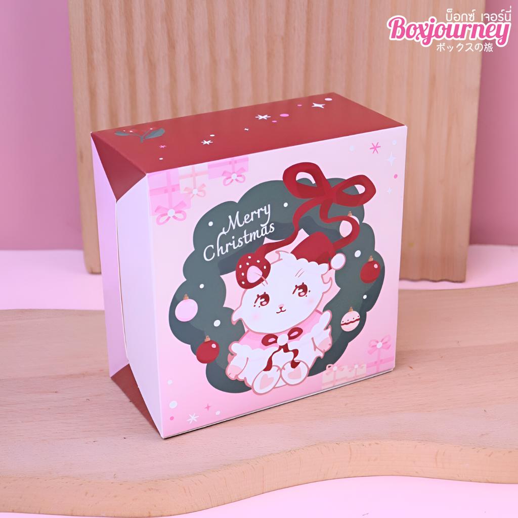 กล่องสแน็คเล็ก ลาย Nanami’s Merry Winter02 12.7x12.7x6.5 ซม.