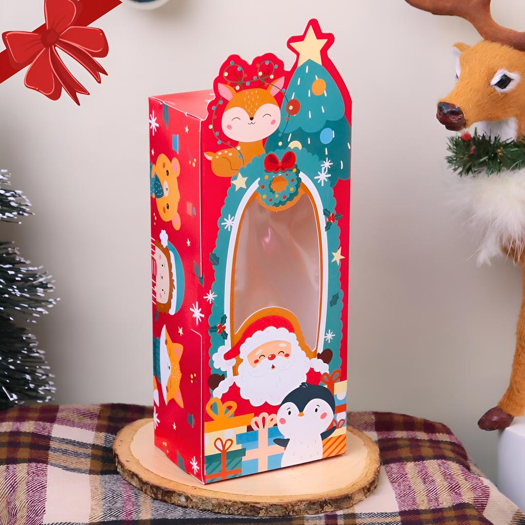 กล่องใส่พายสับปะรด Santa Joy 8x18x5.5 ซม.