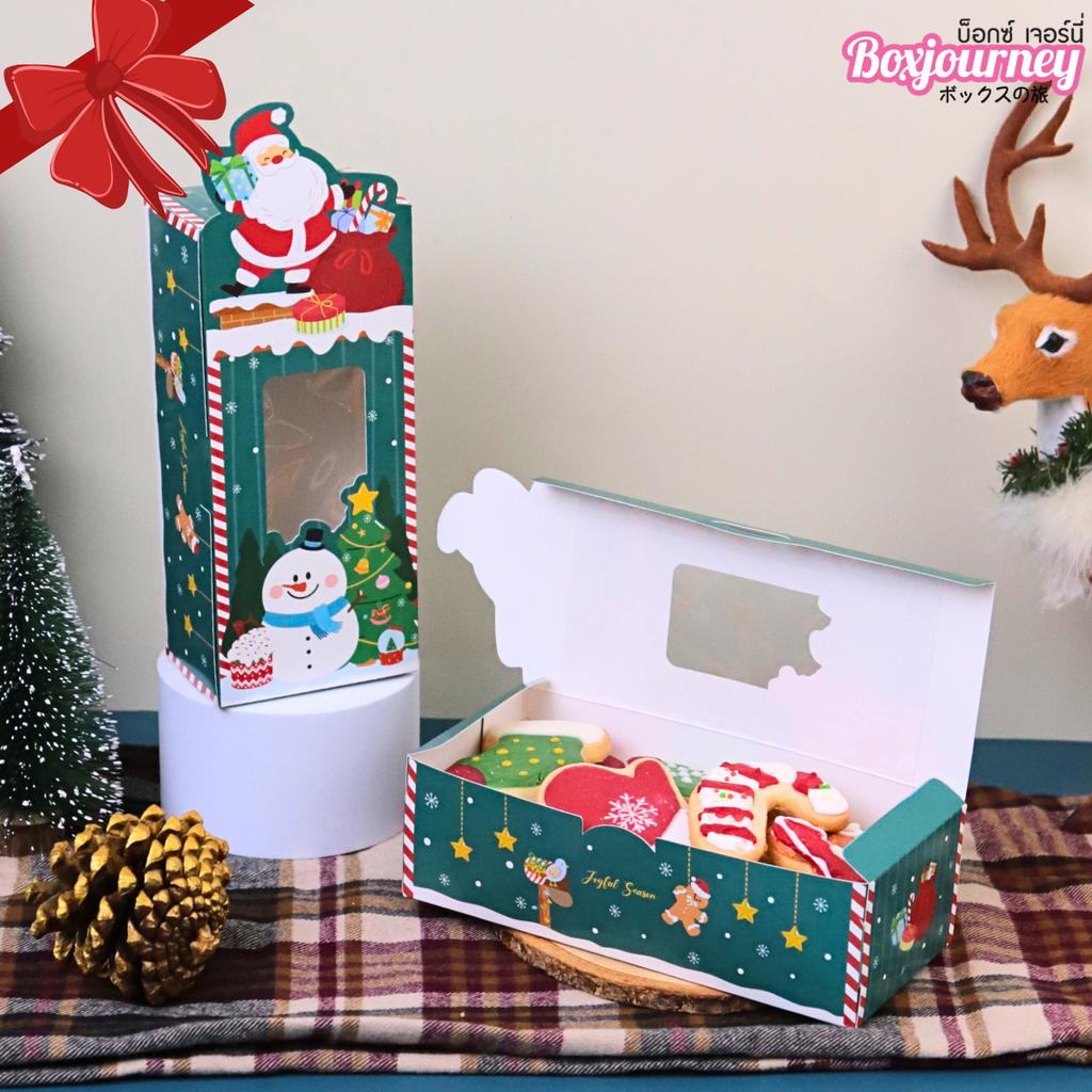 กล่องใส่พายสับปะรด Santa's Gift House 8x18x5.5 ซม.
