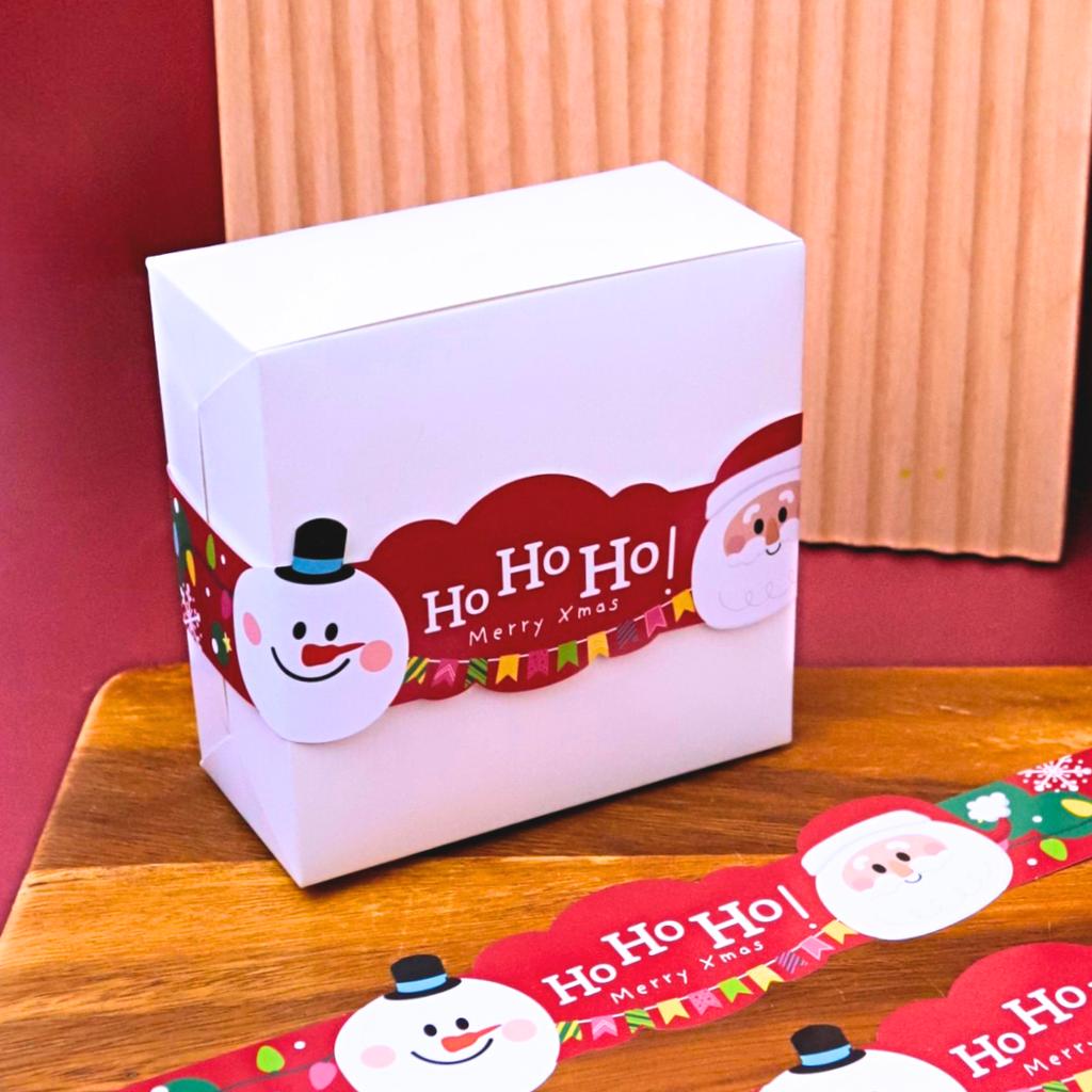 สายคาดกล่อง ลาย Ho Ho Snowy ขนาด 3.5x42 ซม.