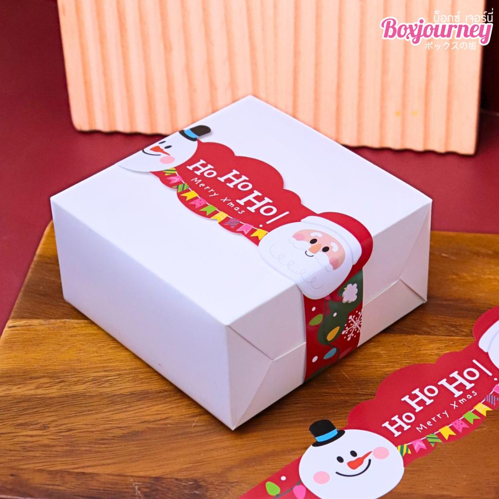 สายคาดกล่อง ลาย Ho Ho Snowy ขนาด 3.5x42 ซม.