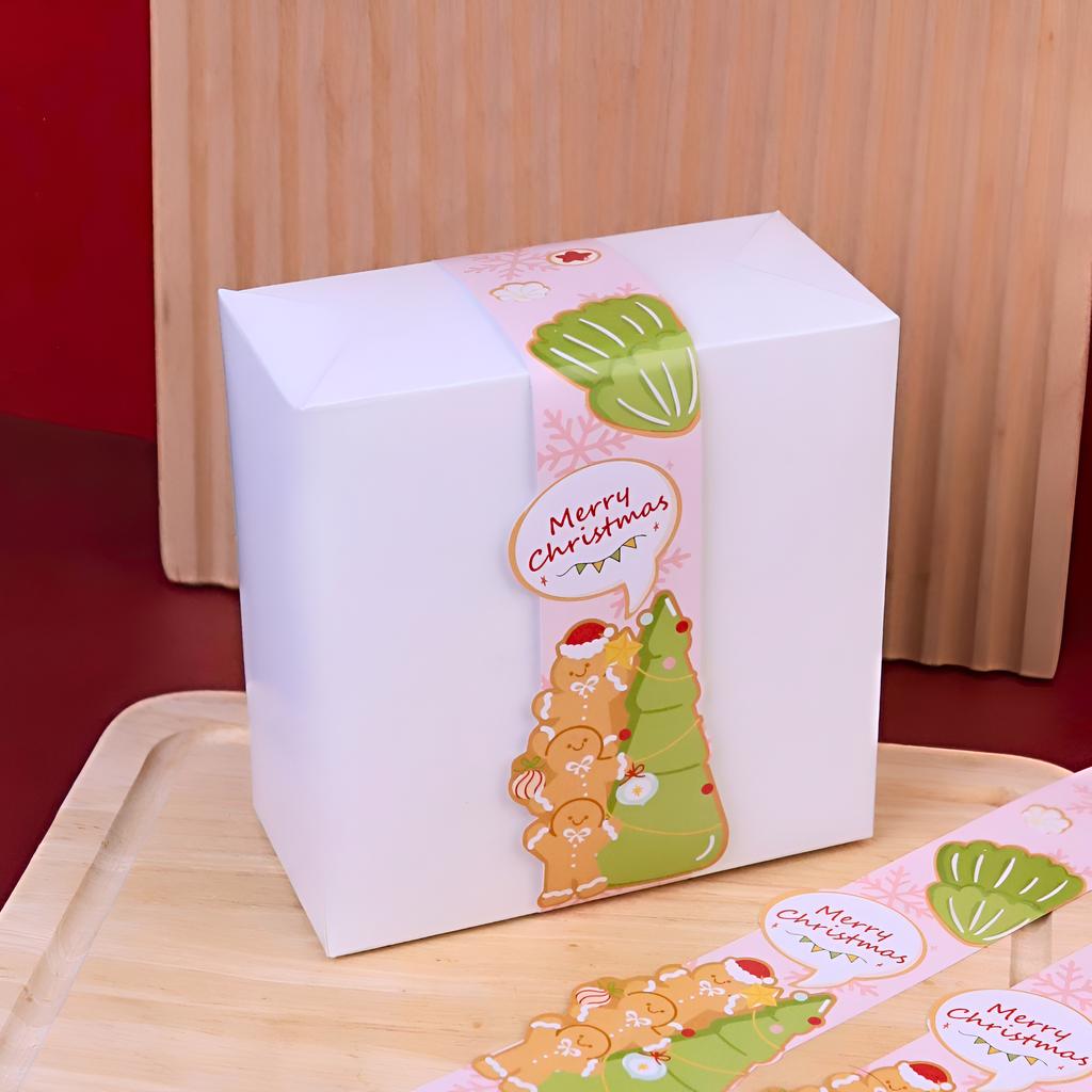 สายคาดกล่อง ลาย Ginger Joy ขนาด 3.5x42 ซม.