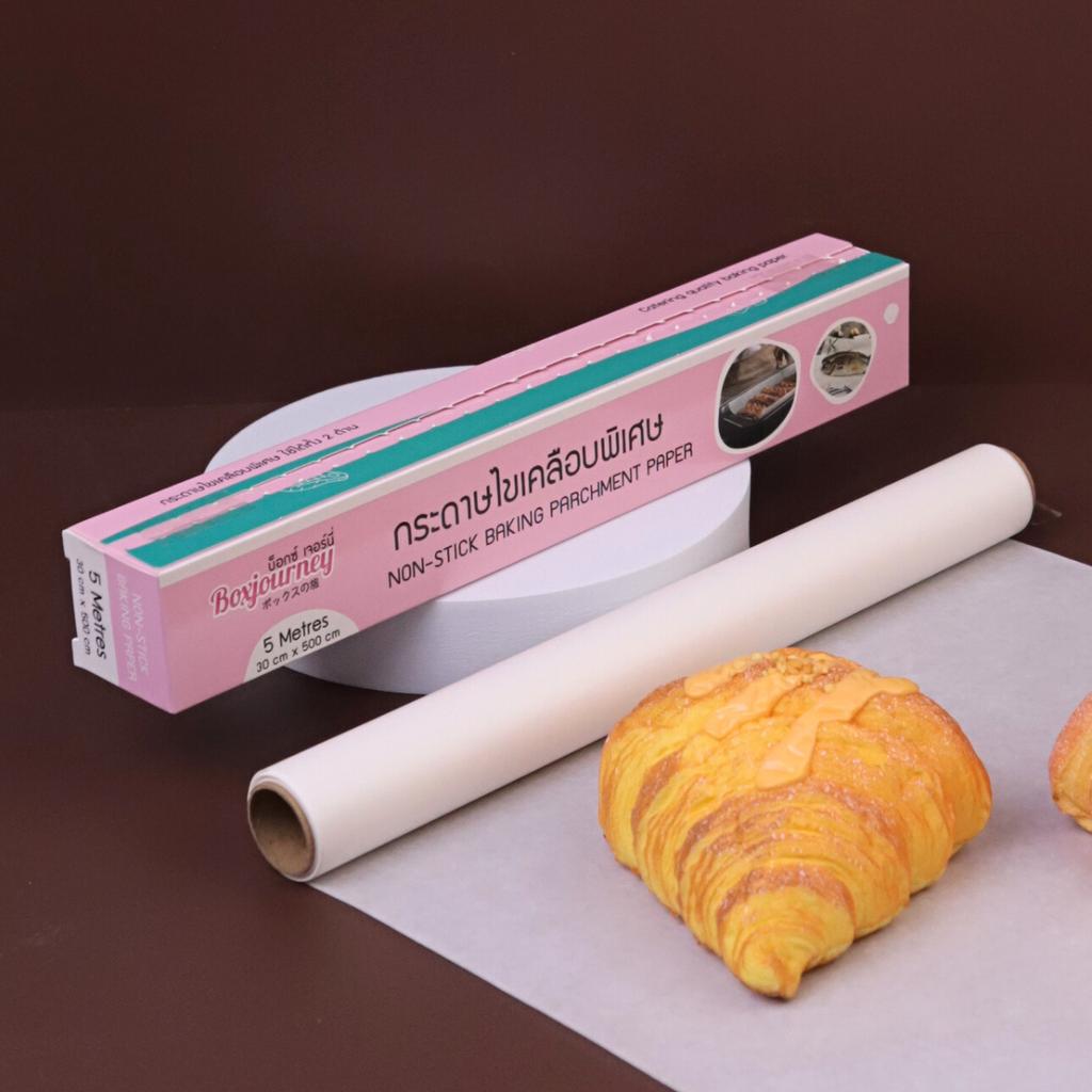 กระดาษไขเคลือบพิเศษ ขนาด 30 x 500 ซม.