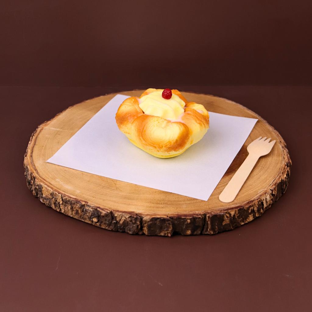 กระดาษรองอาหาร 8x8 นิ้ว (กันซึม)