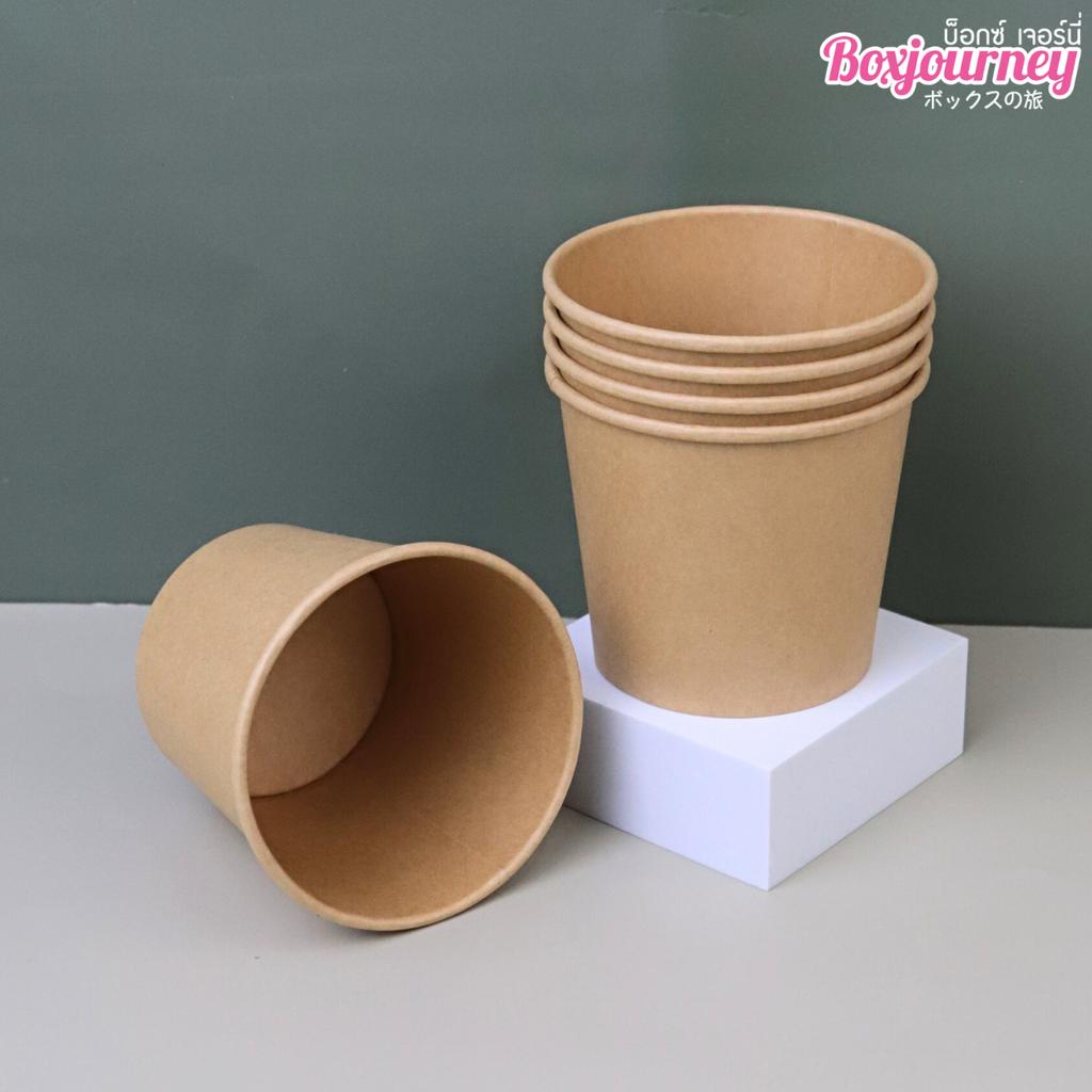 กล่องอาหารกระดาษคราฟท์ ทรงกลม 560ml. (ไม่มีฝา)