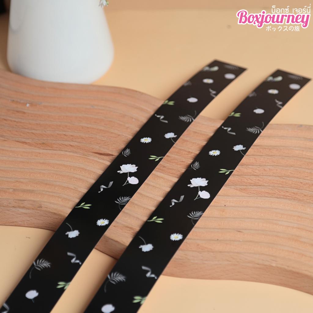 สายคาดกล่อง ลาย Whisper Bloom ขนาด 3.5x42 ซม.