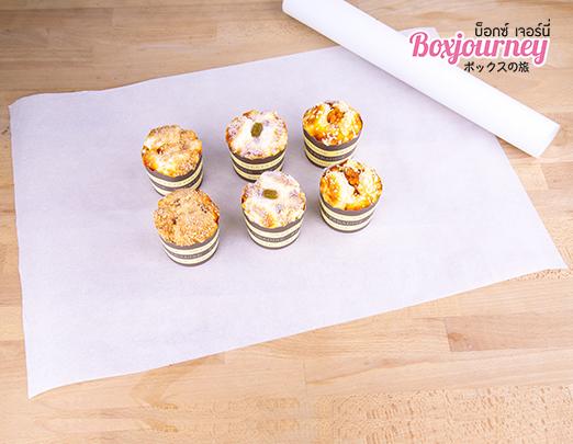 กระดาษรองอบ แบบแผ่น สีขาว ขนาด 40 x 60 ซม.