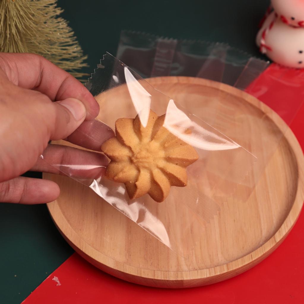 ถุงซีลคุกกี้ แบบใส ขนาด 7x10 ซม.