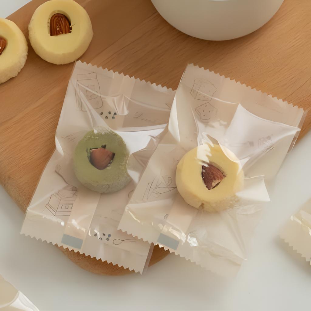 ถุงซีลคุกกี้ ลาย Bakery Coffee ขนาด 7x10 ซม.