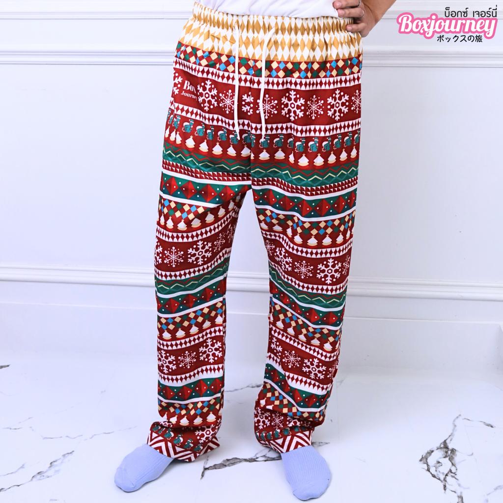 กางเกงเบเกอเรี่ยน ลาย Snowflake Joy