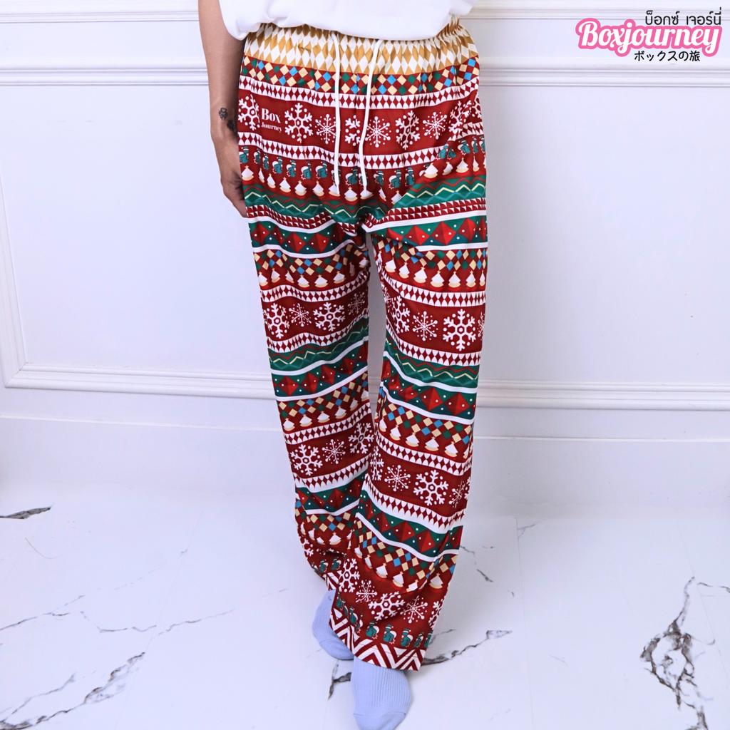 กางเกงเบเกอเรี่ยน ลาย Snowflake Joy