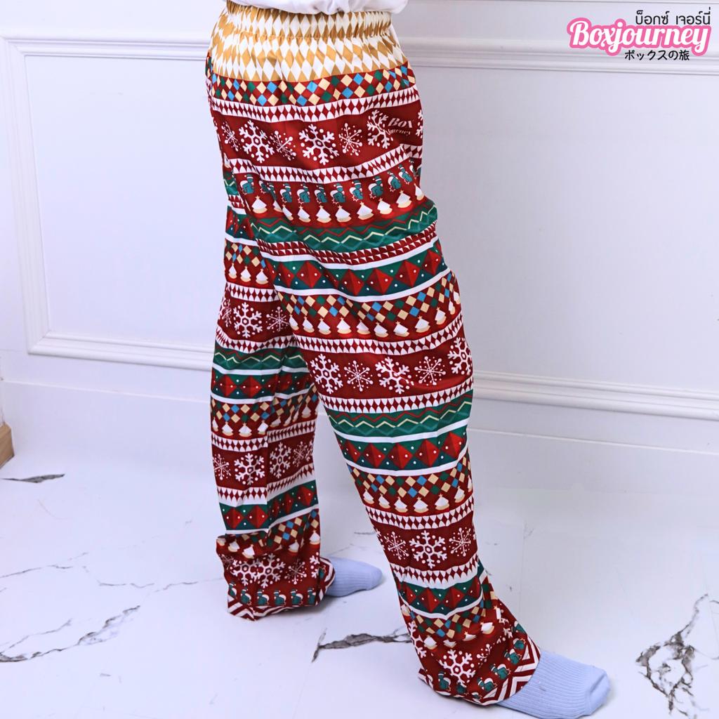 กางเกงเบเกอเรี่ยน ลาย Snowflake Joy