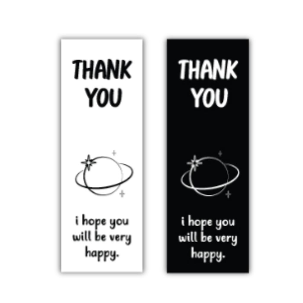 สติกเกอร์สายคาด ลาย Galaxy Wish 3.5x10 ซม. (32 ดวง)