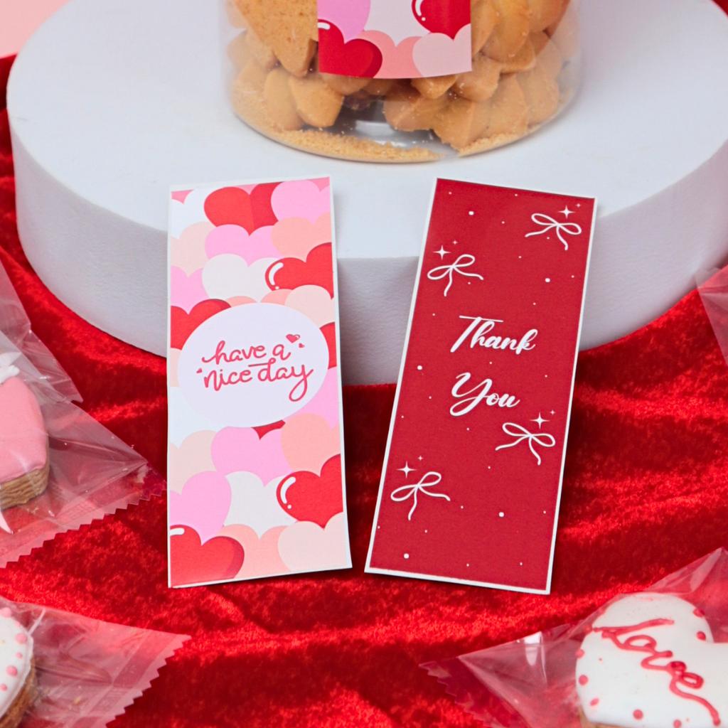 สติกเกอร์สายคาด ลาย Love Season  3.5x10 ซม.(32 ดวง)