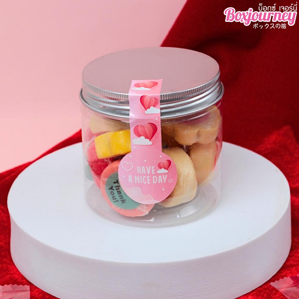 สติกเกอร์สายคาด ลาย Sweetheart 3.6x9.4 ซม. (40 ดวง)