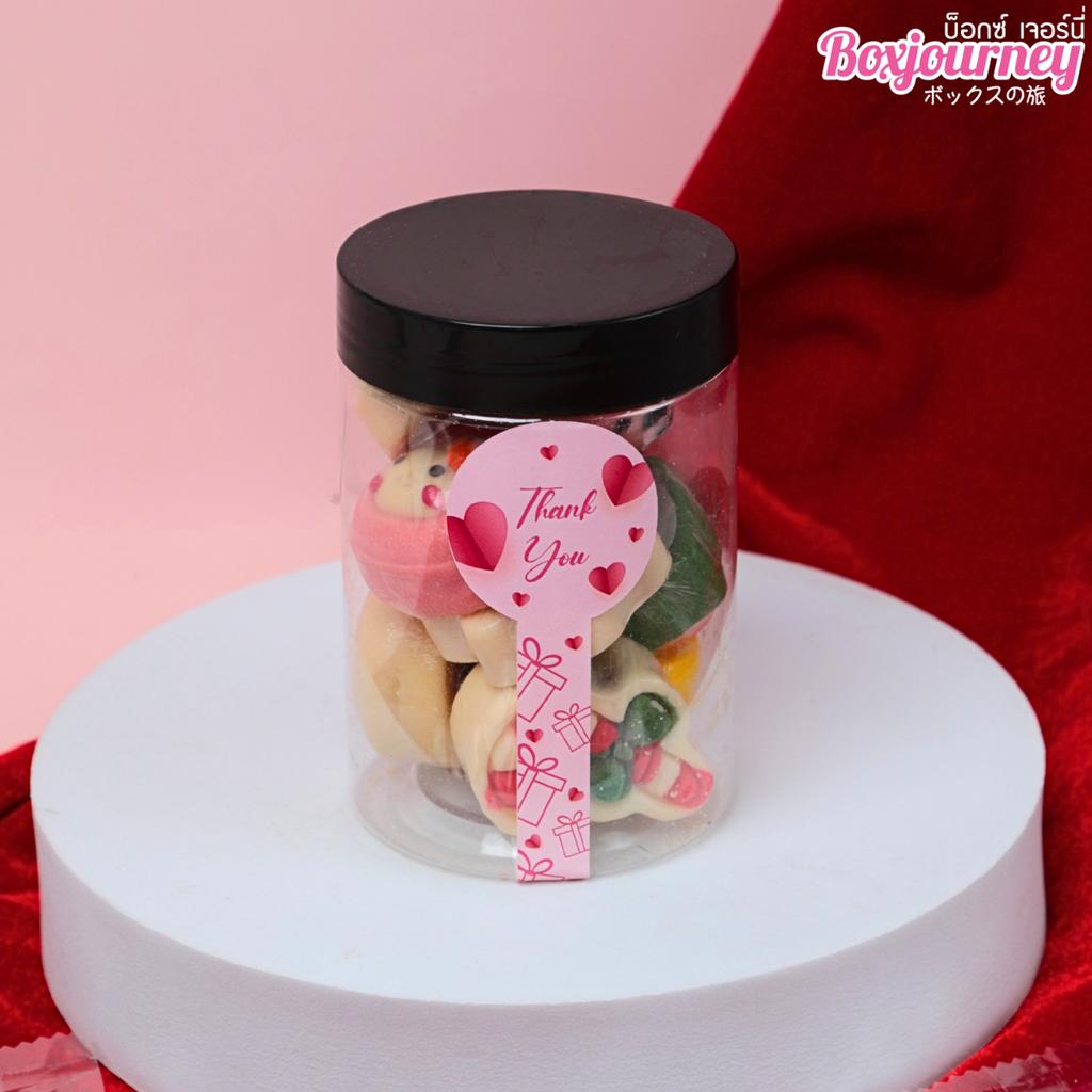 สติกเกอร์สายคาด ลาย All My Love 3.6x9.4 ซม. (40 ดวง)