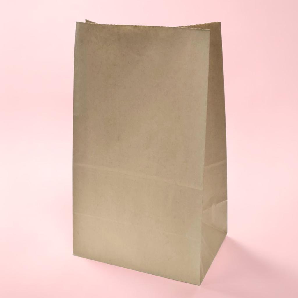 ถุงกระดาษน้ำตาล  14.5 x 20.5 x 35 ซม.
