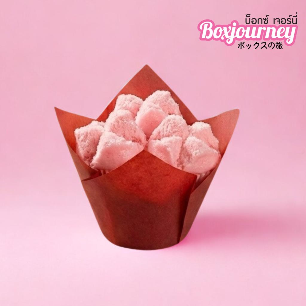 กระทงทิวลิปสีแดง P0501