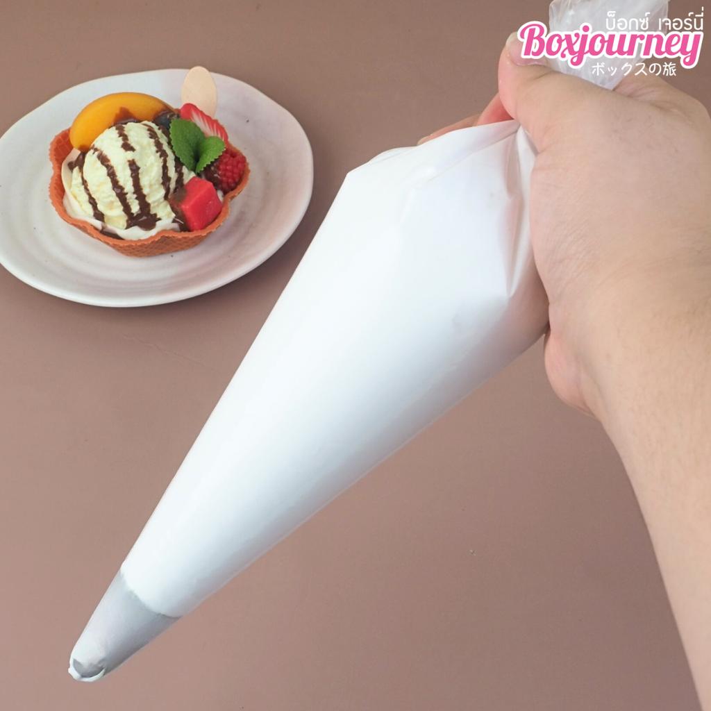 ถุงบีบครีม ไซส์ L  แบบหนา