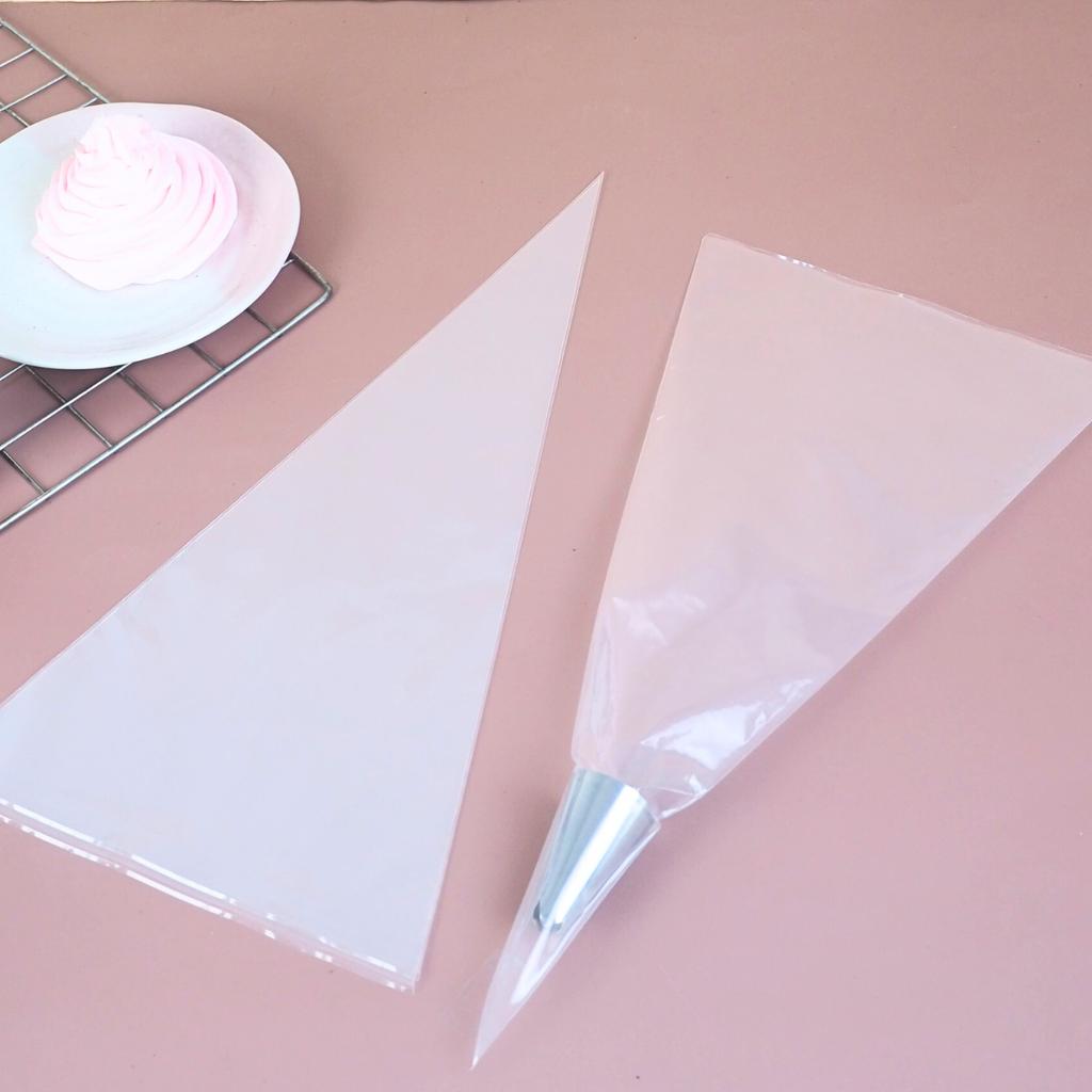 ถุงบีบครีม ไซส์ L แบบบาง