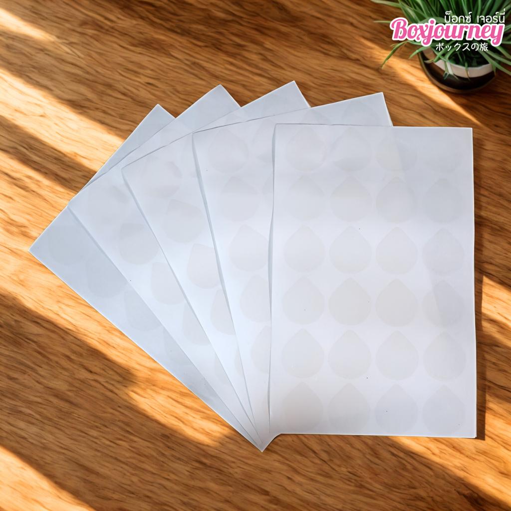 สติกเกอร์ ปิดรูฝาแก้ว ขนาด 3.5 ซม.(120 ดวง)