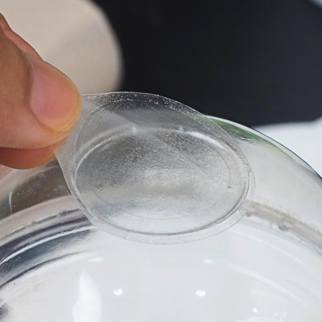 สติกเกอร์ ปิดรูฝาแก้ว ขนาด 3.5 ซม.(120 ดวง)