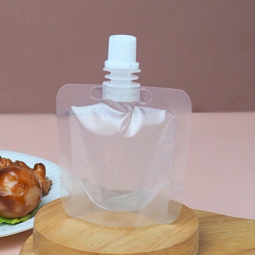 ถุงใส่น้ำ แบบฝาเกลียวหมุนปิด 30 ml.