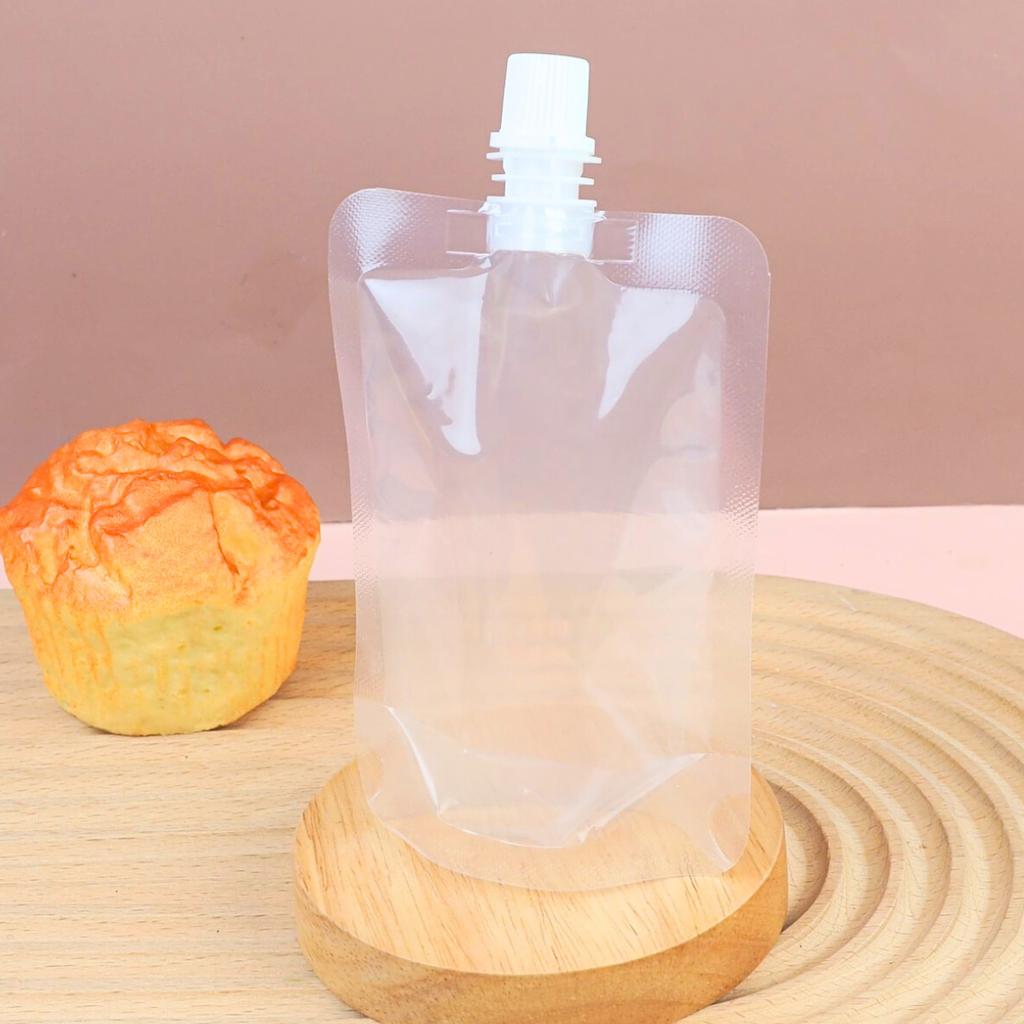 ถุงใส่น้ำ แบบฝาเกลียวหมุนปิด 200 ml.