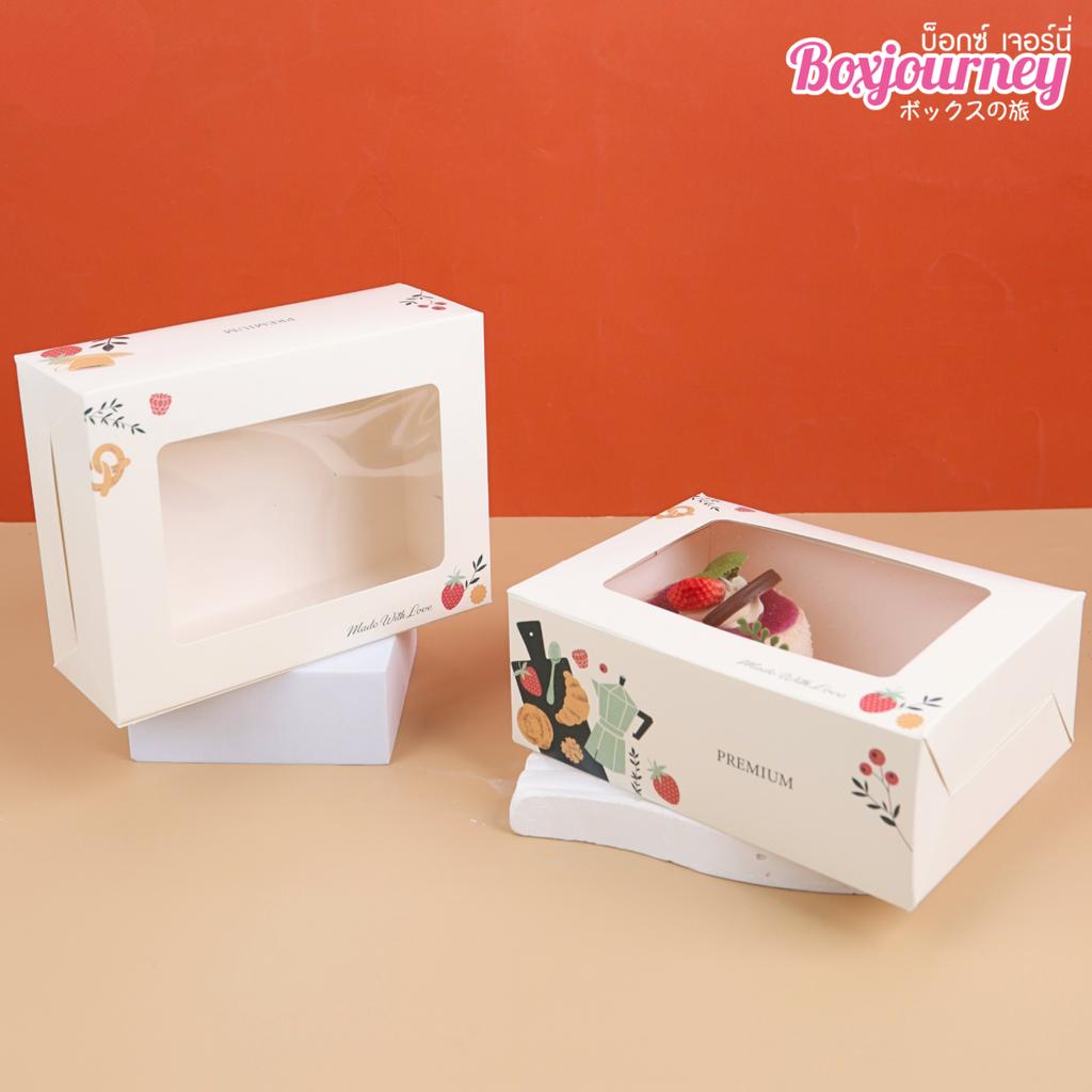 กล่องสแน็คมีหน้าต่าง ลาย Berry Bliss