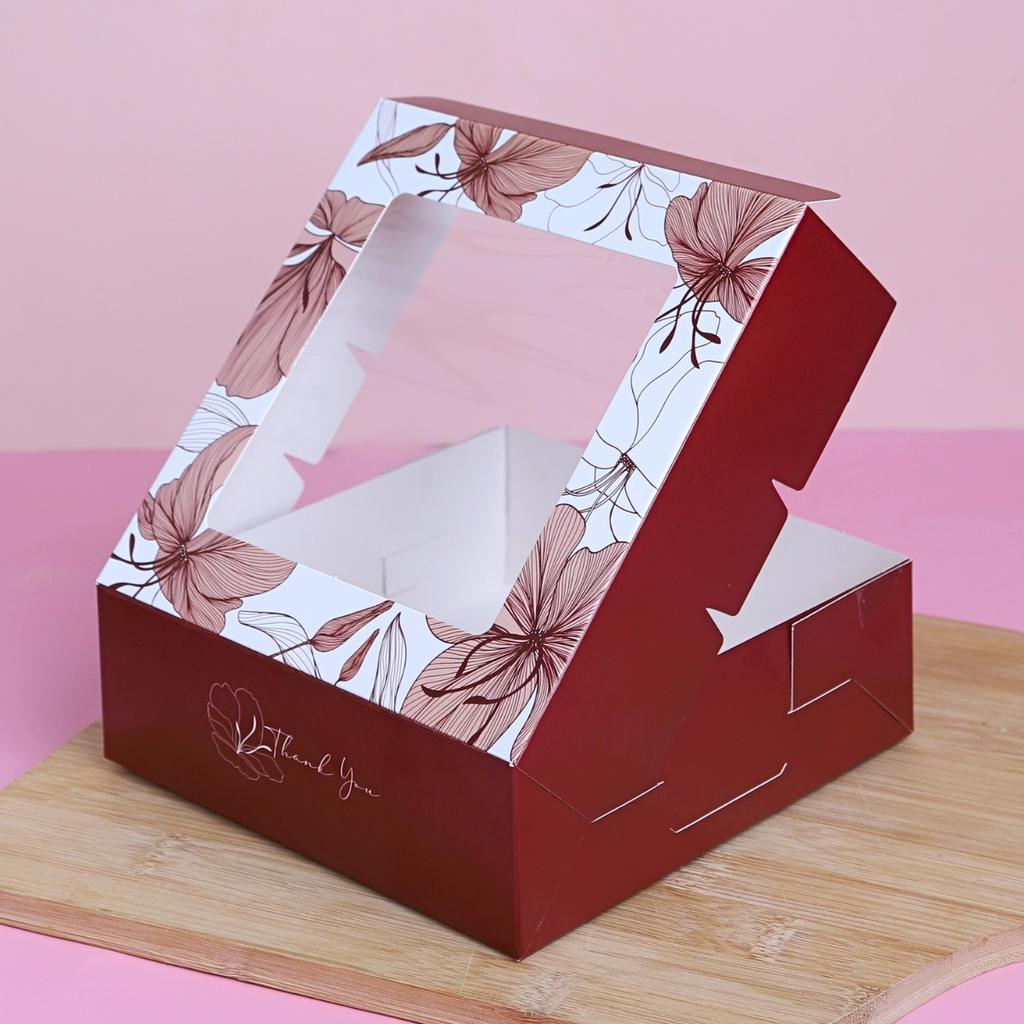 กล่องชิฟฟ่อน ลาย Ruby Bloom