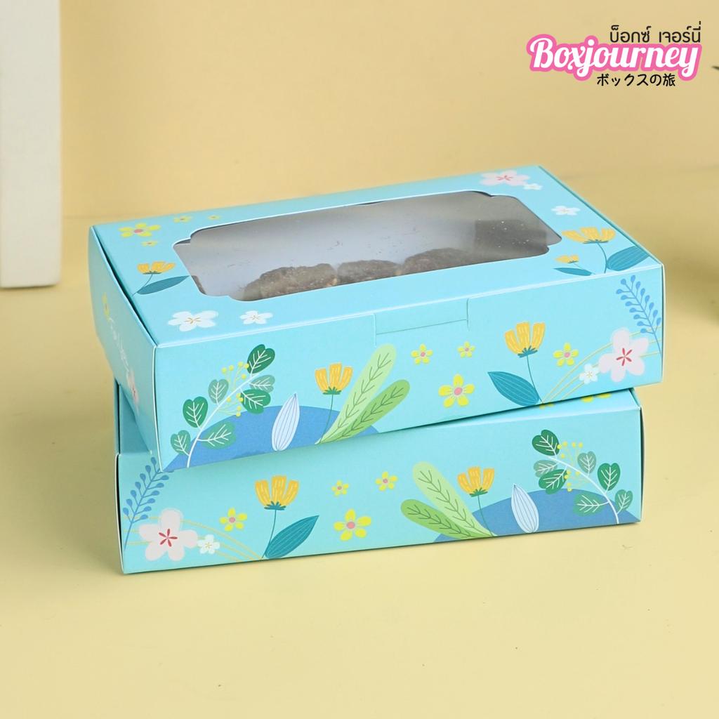 กล่องบราวนี่ ลาย Bloom Tale 10x15.5x3.8 cm